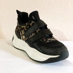 Michael Kors Keeley Animal Print Trainers